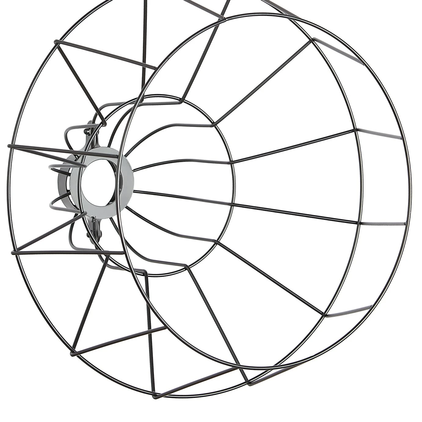 Habitat Indus Large Country Wire Shade - Black 6 Habitat Indus Large Country Wire Shade - Black - Image 4