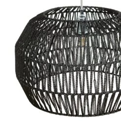 Habitat Neda Rope 55cm Shade - Black -Habitat 9604359 R Z002A