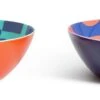 Habitat Abstract Play Melamine Picnic Serve Bowl -Pack Of 2 -Habitat 9605987 R Z001A
