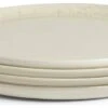 Habitat Evora 4 Piece Stoneware Side Plates - Natural 1 Habitat Evora 4 Piece Stoneware Side Plates - Natural -Habitat 9607370 R Z001A