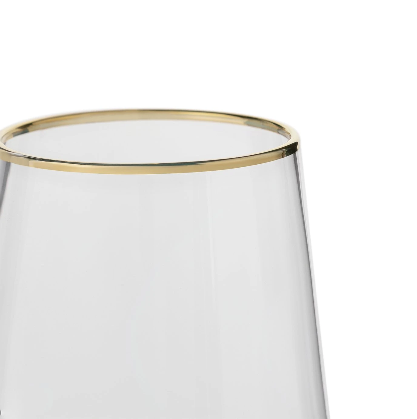 Habitat Set Of 4 Gold Rim Hi Ball Glasses 6 Habitat Set Of 4 Gold Rim Hi Ball Glasses - Image 4