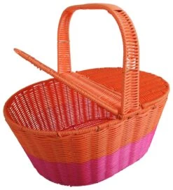 Habitat Abstract Play Bright Baker Style Picnic Basket 9 Habitat Abstract Play Bright Baker Style Picnic Basket -Habitat 9610570 R Z003A