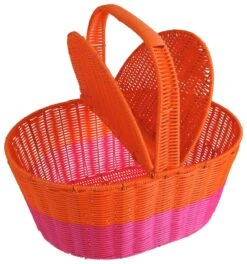Habitat Abstract Play Bright Baker Style Picnic Basket 10 Habitat Abstract Play Bright Baker Style Picnic Basket -Habitat 9610570 R Z004A