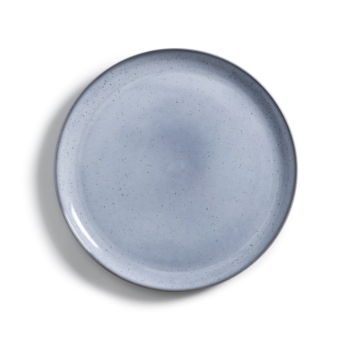 Habitat Evora 4 Piece Stoneware Dinner Plate - Blue 6 Habitat Evora 4 Piece Stoneware Dinner Plate - Blue - Image 4