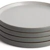 Habitat Speckle Set Of 4 Side Plate - Grey -Habitat 9613962 R Z001A