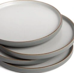 Habitat Speckle Set Of 4 Side Plate - Grey -Habitat 9613962 R Z005A
