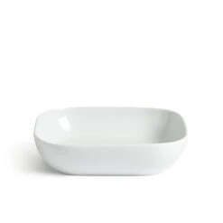 Habitat Riko Square 4 Piece Pasta Bowls - White -Habitat 9615678 R Z002A
