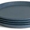 Habitat Addison 4 Piece Stoneware Dinner Plate - Blue -Habitat 9616835 R Z001A