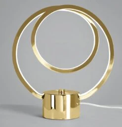 Habitat Pill Metal LED Table Lamp - Brushed Brass 16 Habitat Pill Metal LED Table Lamp - Brushed Brass -Habitat 9618761 R Z002C