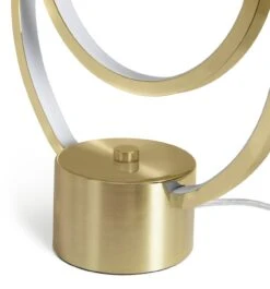 Habitat Pill Metal LED Table Lamp - Brushed Brass 14 Habitat Pill Metal LED Table Lamp - Brushed Brass -Habitat 9618761 R Z003A