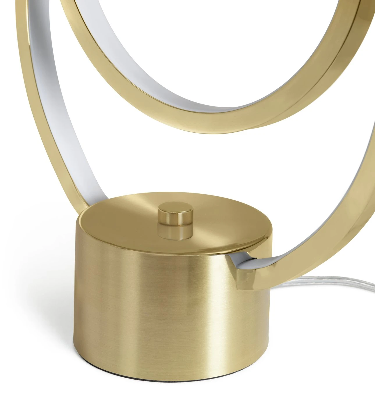 Habitat Pill Metal LED Table Lamp - Brushed Brass 7 Habitat Pill Metal LED Table Lamp - Brushed Brass - Image 5