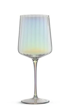 Habitat Iridescent Flute Wine Glass-Set Of 4 -Habitat 9619801 R Z002A