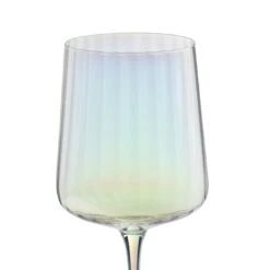 Habitat Iridescent Flute Wine Glass-Set Of 4 -Habitat 9619801 R Z003A