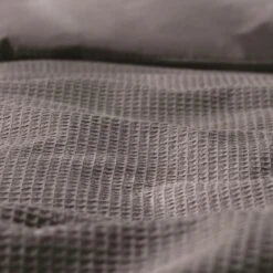 Habitat Cotton Waffle Plain Charcoal Bedding Set - Single 13 Habitat Cotton Waffle Plain Charcoal Bedding Set - Single -Habitat 9625211 R Z006A