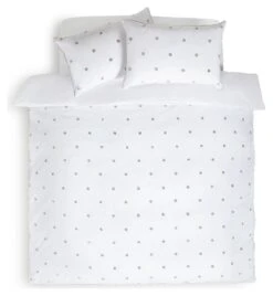Habitat Tufted Spot White & Grey Bedding Set - Single -Habitat 9625826 R Z002A