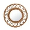 Habitat Faux Rattan Garden Mirror -Habitat 9626980 R Z001A