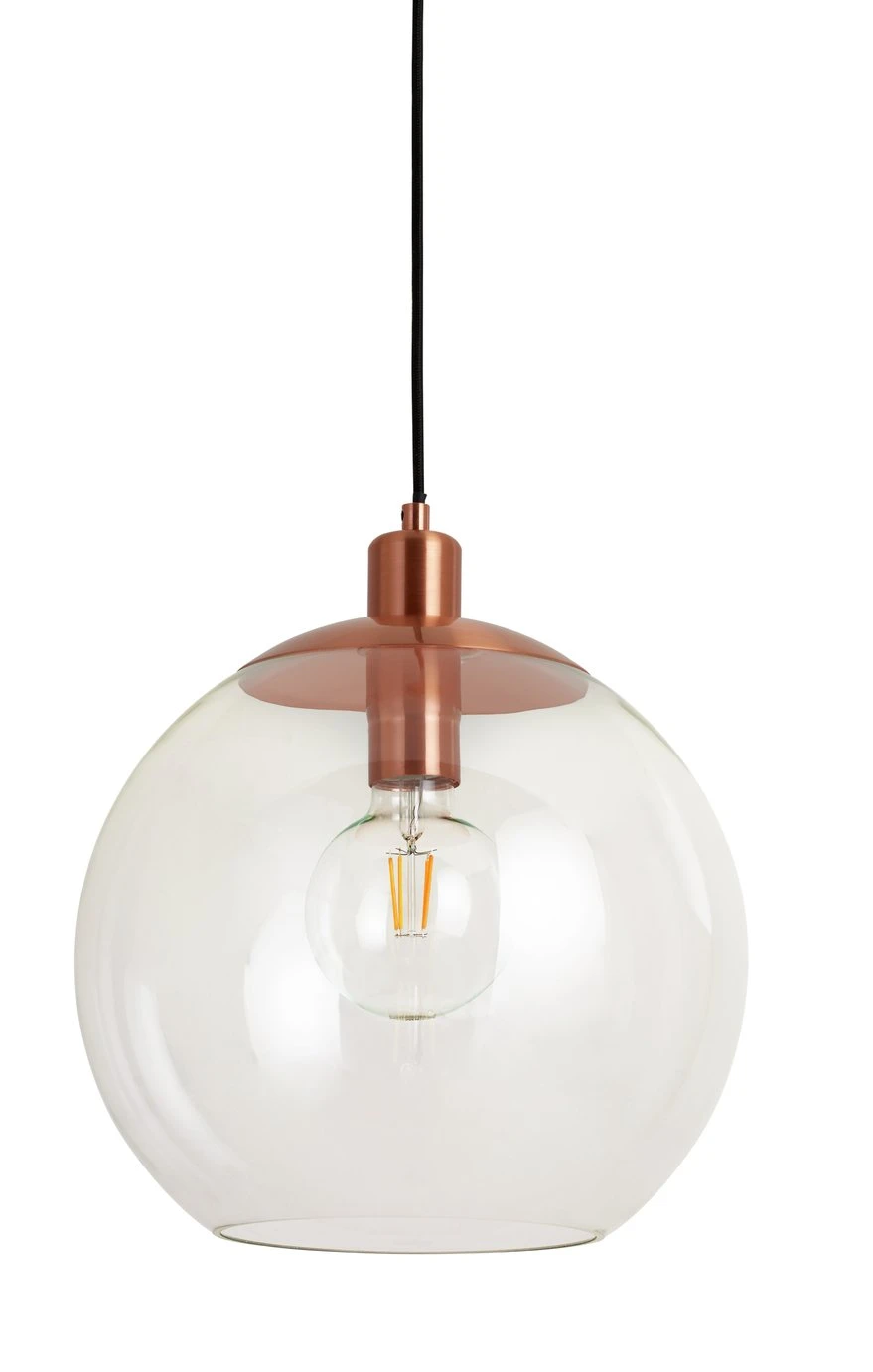 Habitat Coleman Metal Pendant Light - Copper 5 Habitat Coleman Metal Pendant Light - Copper - Image 3