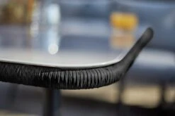 Habitat Malta 6 Seater Rattan Effect Patio Set - Black -Habitat 9630347 R Z008C