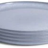Habitat Evora 4 Piece Stoneware Side Plates - Blue -Habitat 9631102 R Z001A