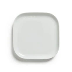 Habitat Riko Square 4 Piece Side Plate - White -Habitat 9641439 R Z004A