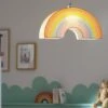 Habitat Kids Rainbow Paper Shade - Multicoloured -Habitat 9641697 R Z001A