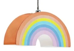 Habitat Kids Rainbow Paper Shade - Multicoloured -Habitat 9641697 R Z002A