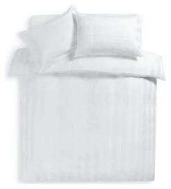 Habitat Cotton 400TC Sateen Stripe White Bedding Set -Double 9 Habitat Cotton 400TC Sateen Stripe White Bedding Set -Double -Habitat 9648030 R Z002A
