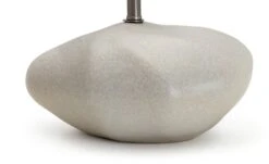 Habitat Ima Pebble Table Lamp - White -Habitat 9669954 R Z003A